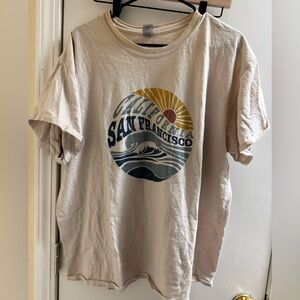 San Francisco shirt sleeve tee shirt
